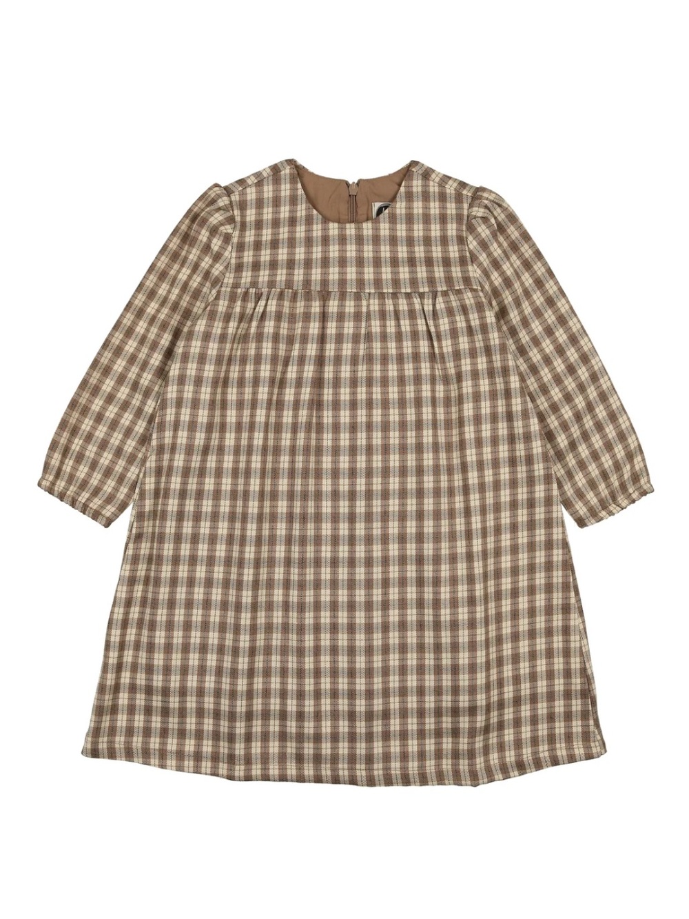 Manière Autumn Plaid Dress